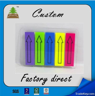 Custom wholesale arrow shape sticky note