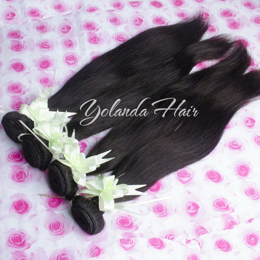 Brazilian Straight hair ,Virgin Hair extensions,Tangle Free  1PC HAIR