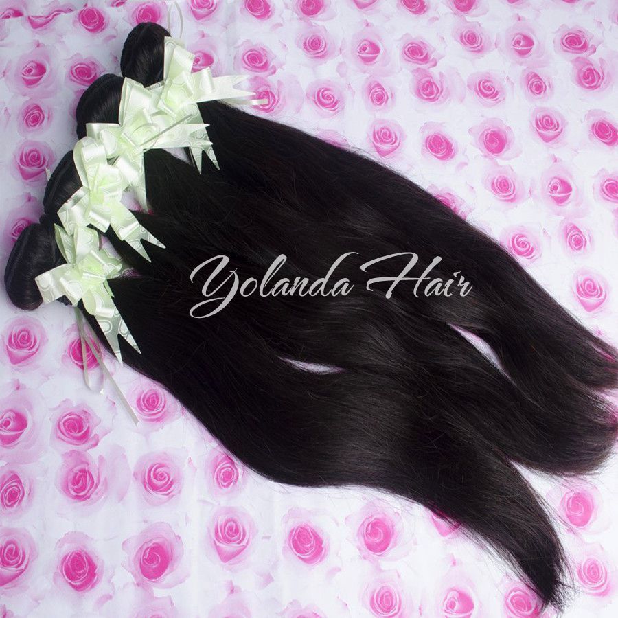 Brazilian Straight hair ,Virgin Hair extensions,Tangle Free  1PC HAIR