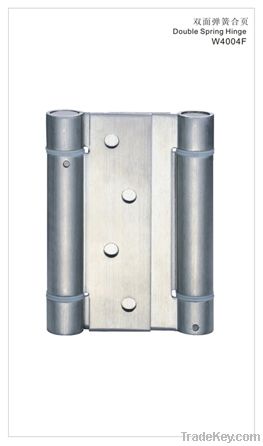 Door Hinge W4004F-4&quot;x2-P2, Double Spring, Stainless Steel