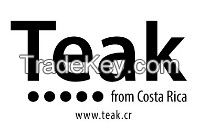 Teak (Tectona grandis), marine, Costa Rica