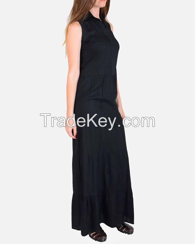 SSDR32-4 Tiers Maxi DressSSDR32-4 Tiers Maxi Dress