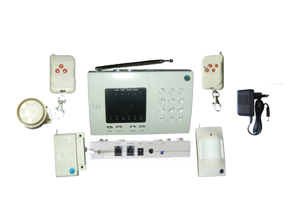 Wireless 6-Zone Alarm system