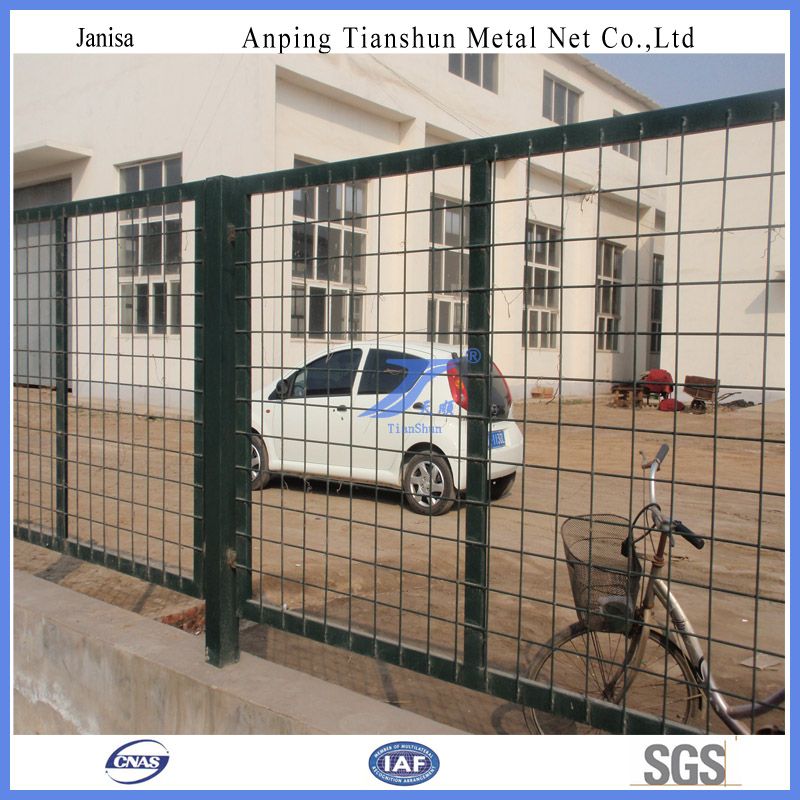 PVC Coated Frame Metal Wire Mesh Fence