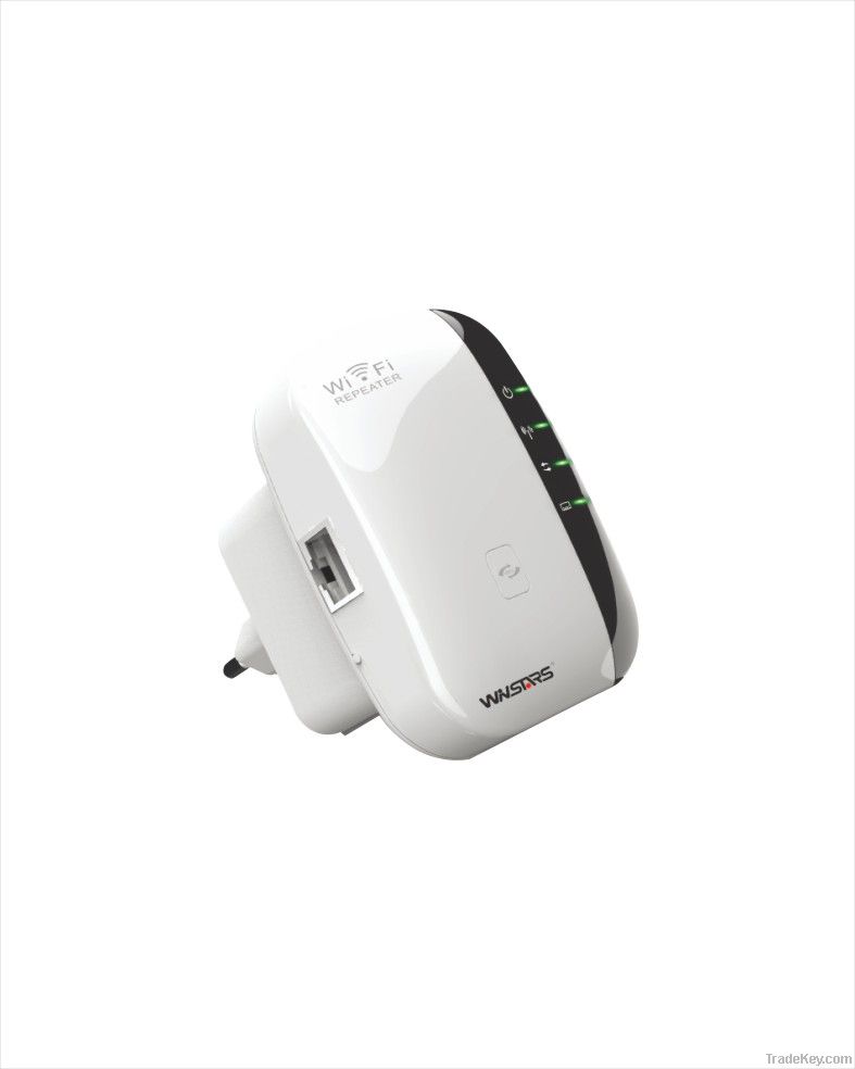 300Mbps Mini AP/Repeater more range for every WLAN network