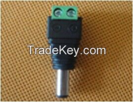 Male DC waterproof connector