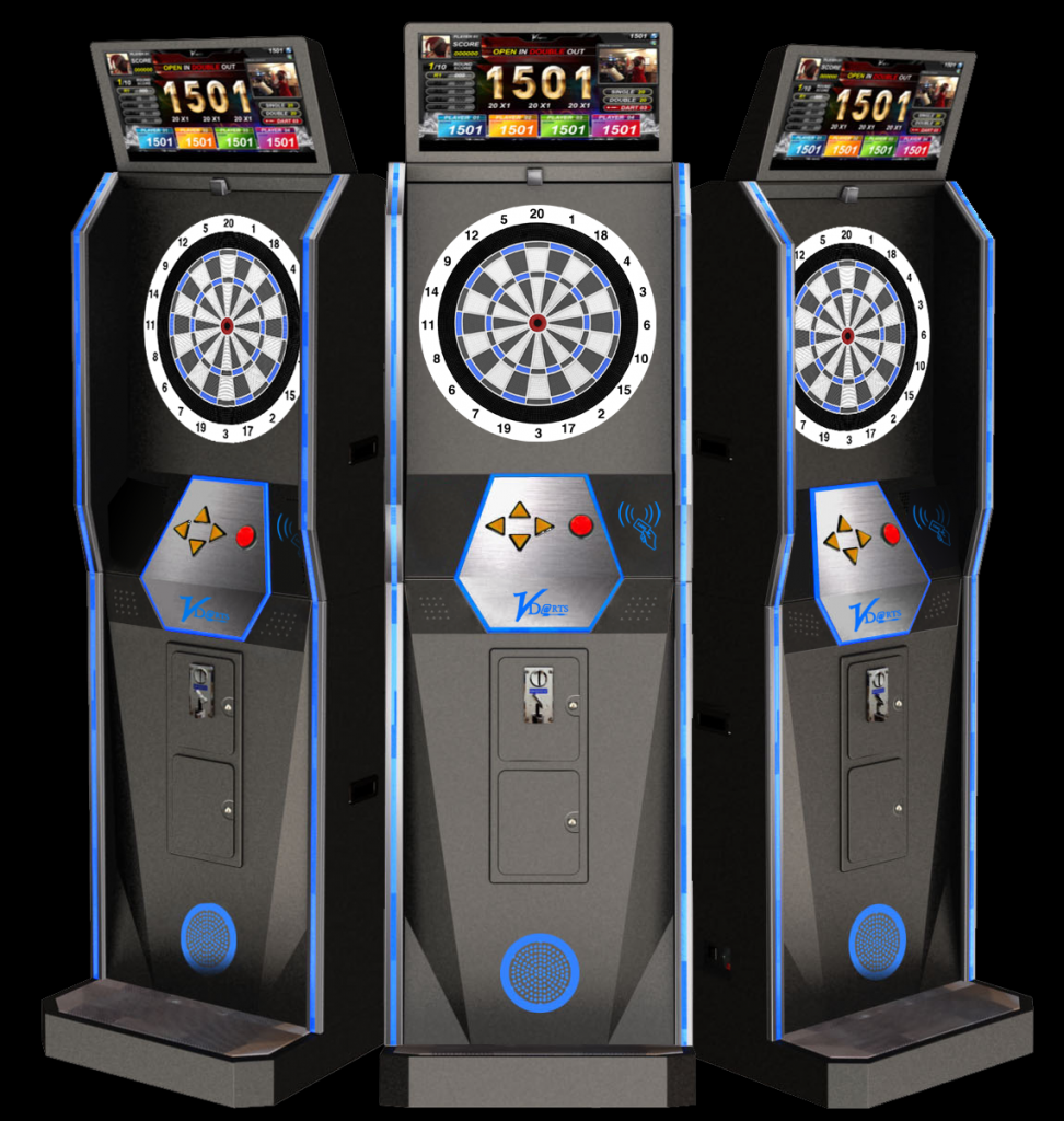 Dart machine with Bullshooter