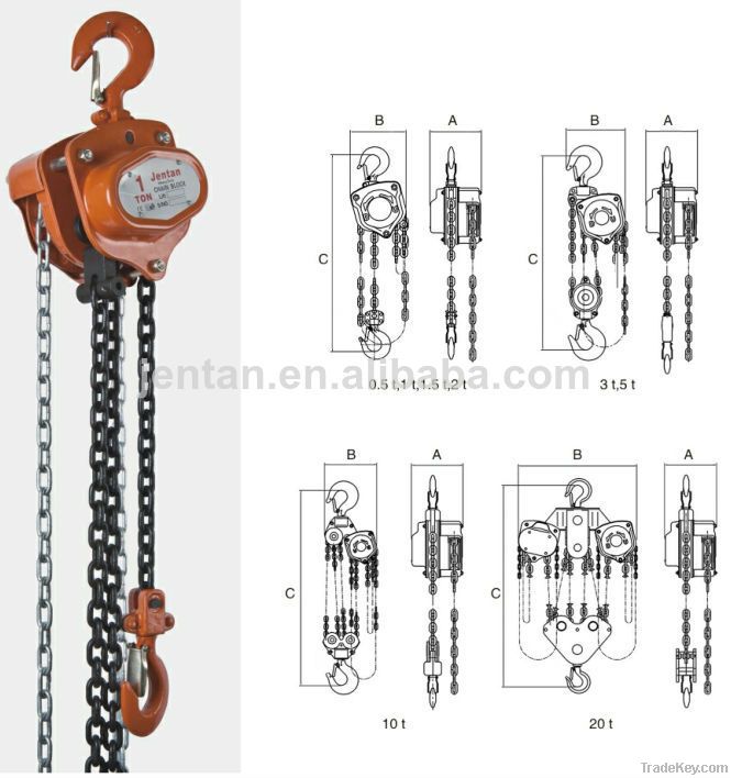 VC-B TYPE MANUAL CHAIN BLOCK