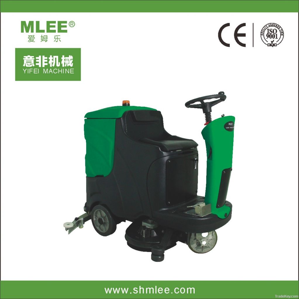 MLEE850BT ride on floor scrubber