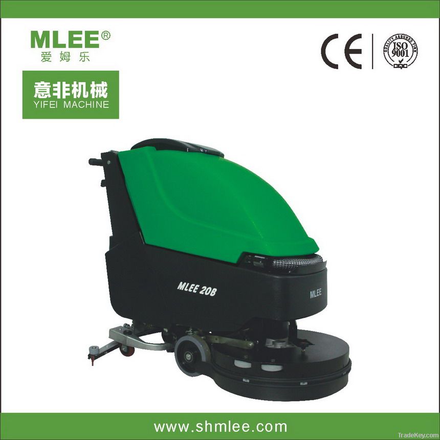 MLEE20B walk behind automatic floor scrubber dryer floor cleaning mach