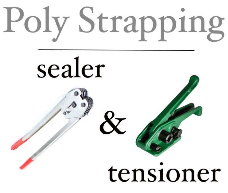 Manual Plastic strapping tool, manual strapping tool, sealer and tensioner