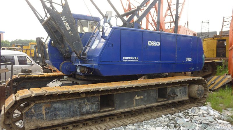 Used Kobelco 7055 Crawler Crane, Kobelco 55t Crawler Excavator