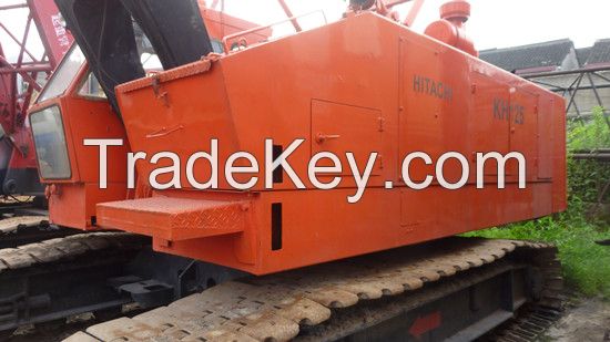 Used Hitachi KH125 Crawler Crane, 35t