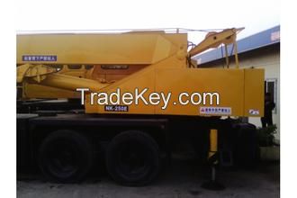 used Kato NK250E truck crane