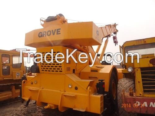 used Grove RT750 truck crane 