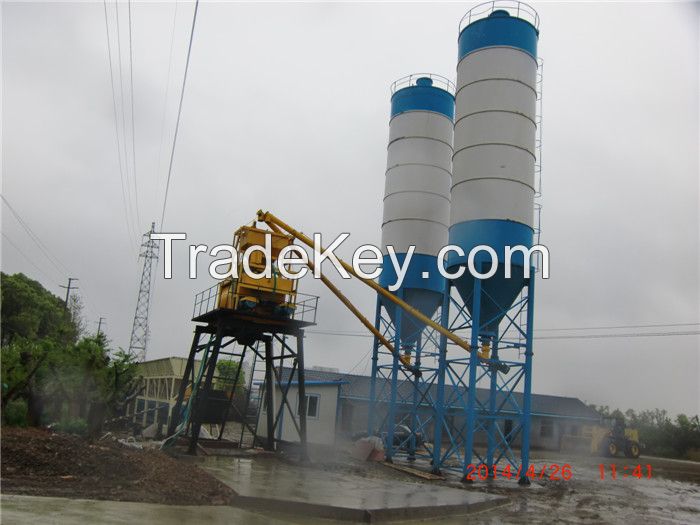 HZS50  Stationary Concrete Mixing Plant