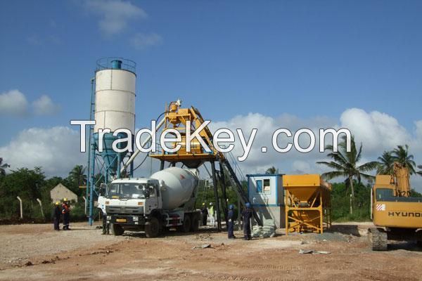 HZS25 Stationary Concrete Batching Plant