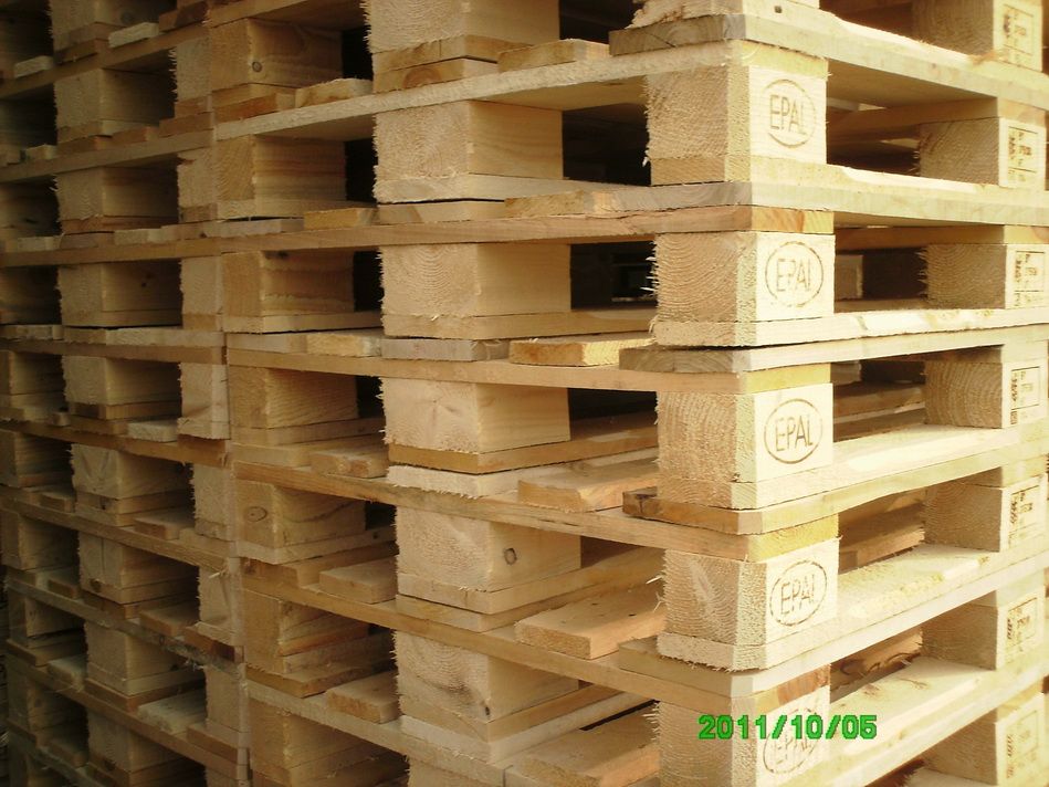 EUR, one-way pallets, pallet collars, dusseldorfer pallets, metal collars, gitterboxes UIC, etc.