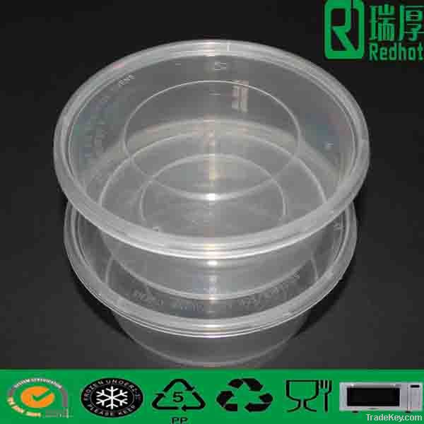 Plastic Deli Food Container for Resturants (A500)