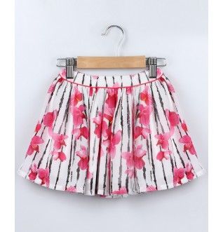 Floral Print Skirt