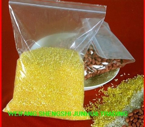 zipper plastic bag