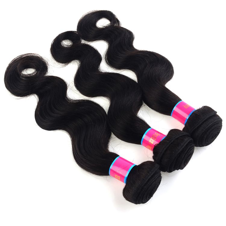 Brazilian Virgin Hair Body Wave 3pcs/lot Unprocessed Human Hair Extension Weave