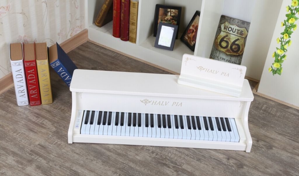 37keys Digital Upright Piano /White Black Pink Piano