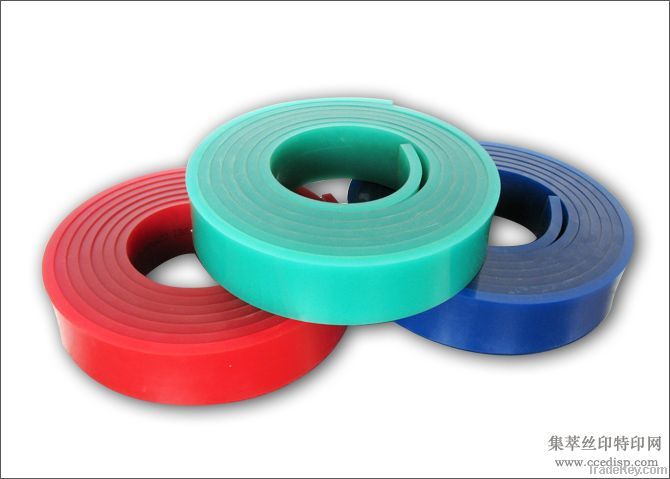 Blue PU squeegee Blade