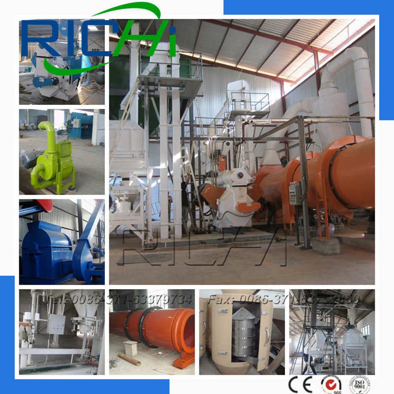 2 T/H Sawdust Pellet Production Line / Wood Pellet Production Line / Wood Sawdust Pellet Production Line