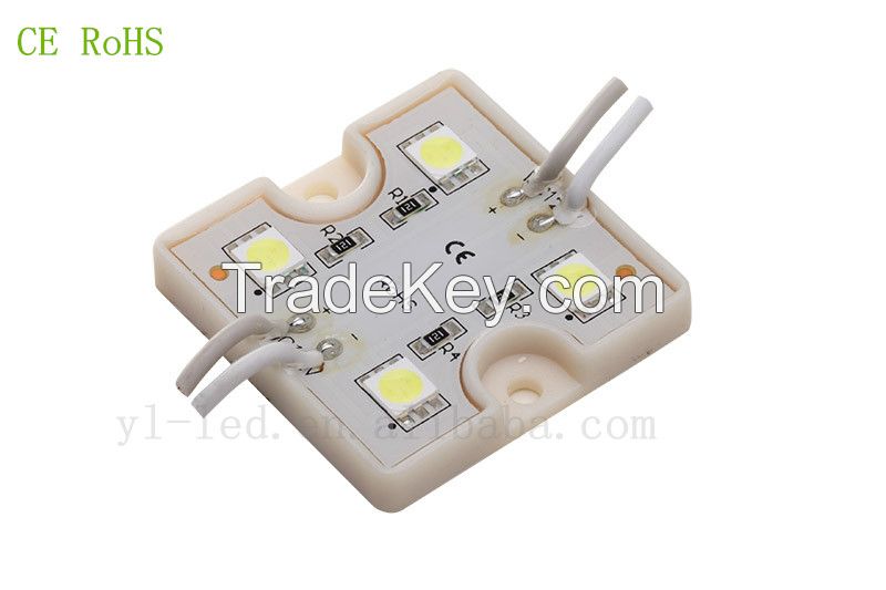 Hot sale!!! 4 chips 5050 rgb led module led backlights/module led for street light