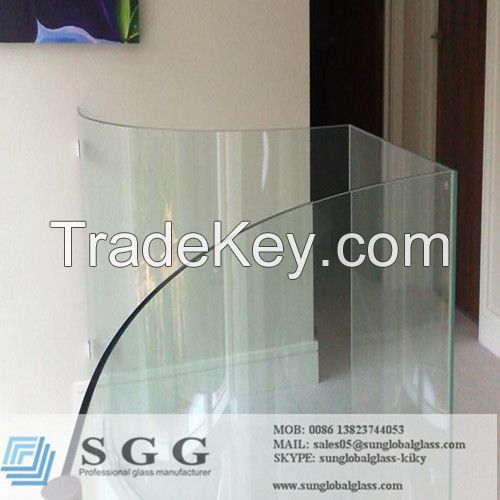 glass handrails for stairs