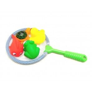 Fish Catching Net Bath Toy