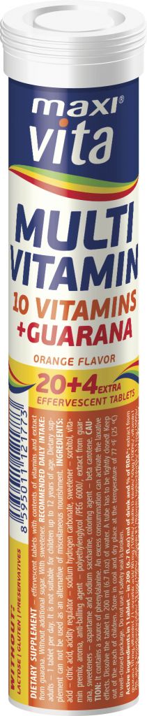 MaxiVita Multivitamin + Guarana