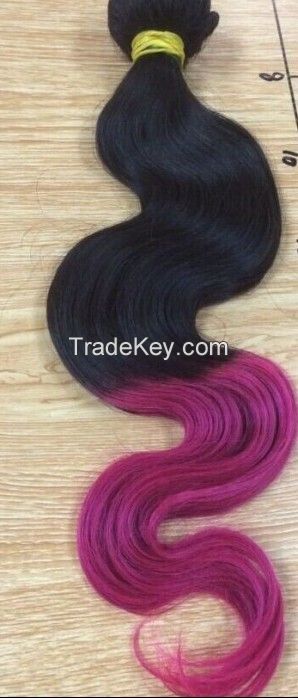 Two Tone Hair weft