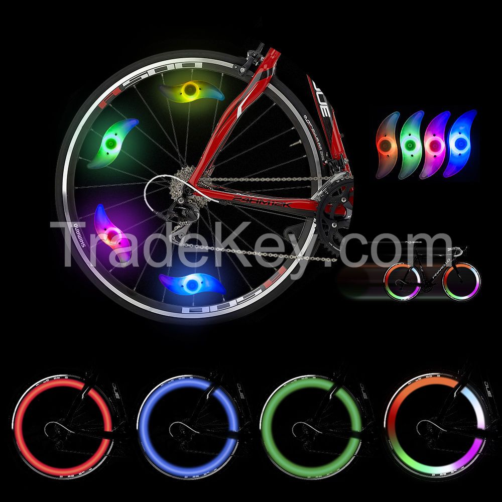 Hot sale colorful led bicycle wheel light