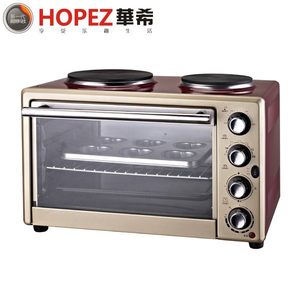 Electrical Oven with hotplate, Toaster Ovens, Cooking Oven