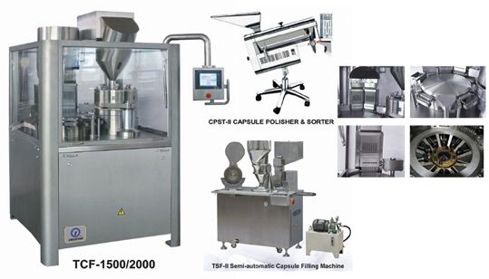 TCF Series Capsule Filling Machine