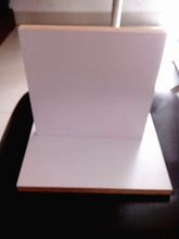 milk white melamine MDF board