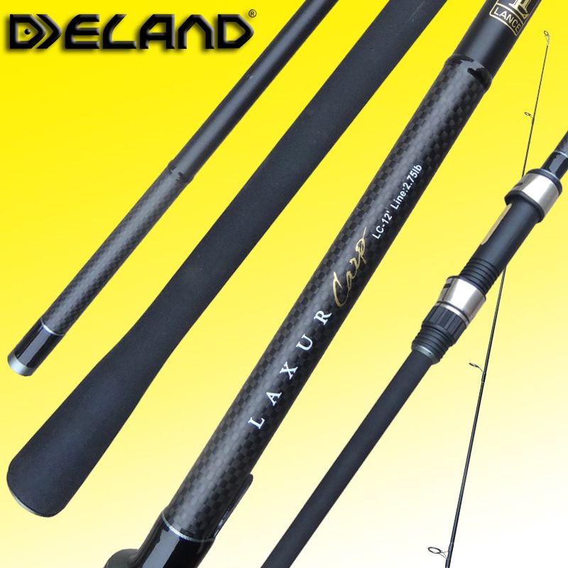 2 Sections Carbon Fiber Carp Fishing Rod