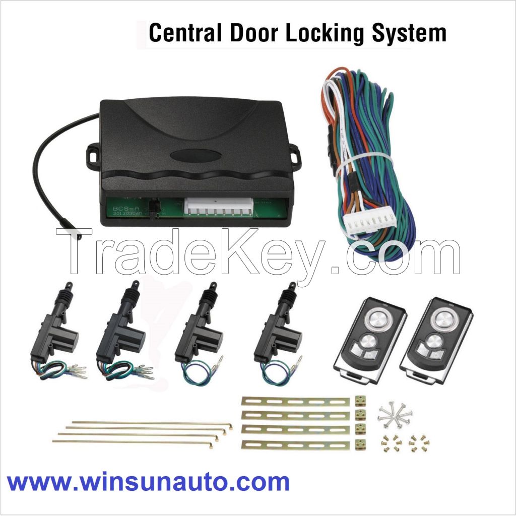 Remote central locking system