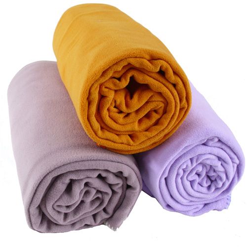 solid color polar fleece flame retardant blanket