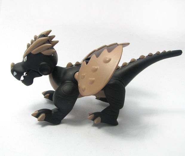 plastic cartoon animal toys