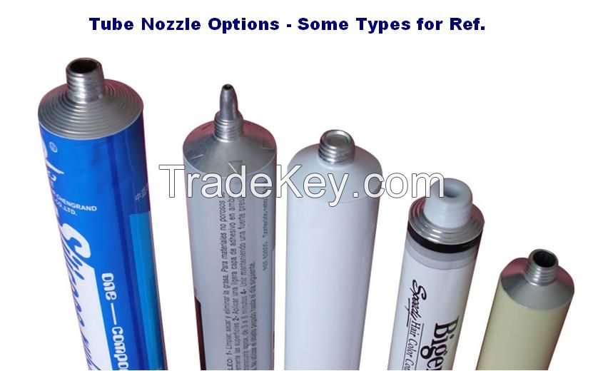 Aluminum Tubes packaging containers for Food Tube Chocolate tube cream tubes ointment tubes