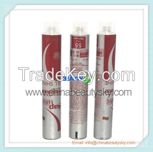 Hair Colour Cream Aluminum Tubes packaging containers