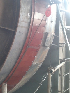 Rotary kiln sealing 2