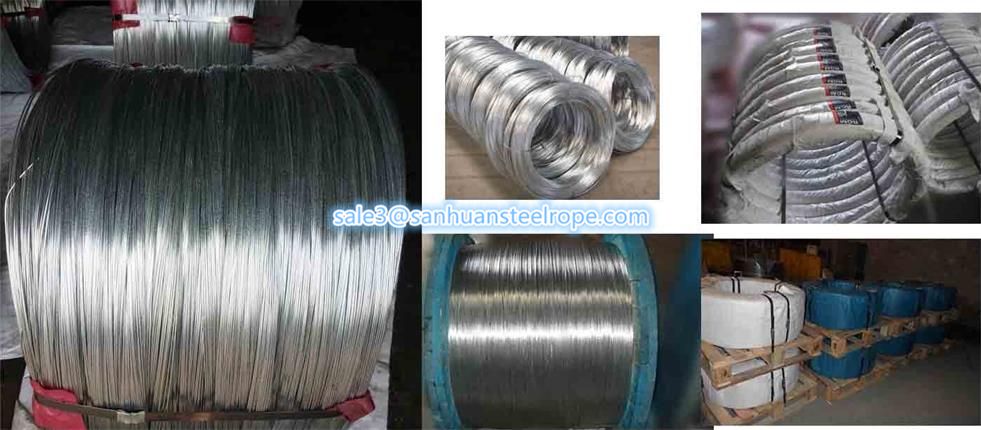 Hot Dipped  Galvanized  Steel  Wire