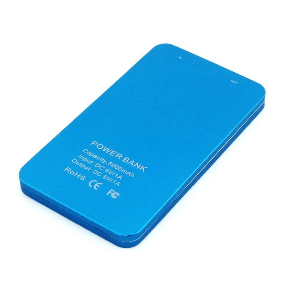 5,000mAh Ultra-thin Lithium-ion Polymer Power Bank for iPhone/iPod, Smartphones with Touch Switch