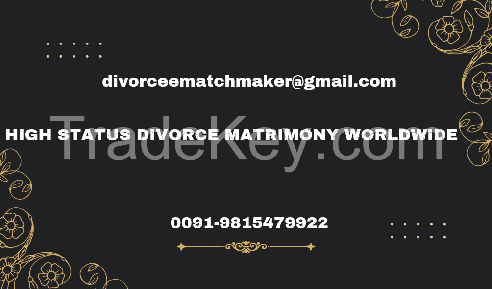 ELITE CLASS DIVORCEE DIVORCEE DIVORCEE 09815479922 MATCH MAKER INDIA &amp;amp; ABROAD WITH OR WITHOUT CHILD