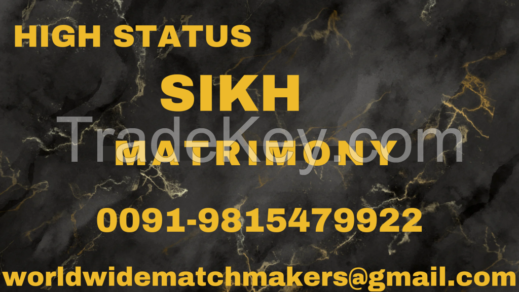 JATTSIKH JATTSIKH 09815479922 HIGH STATUS MATRIMONIAL SERVICES INDIA USA EUROPE DUBAI