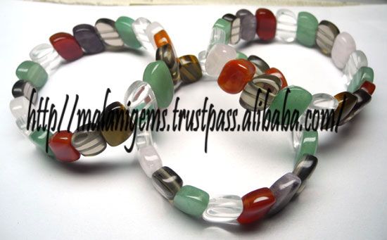 BRACELET CHAKRA NATURAL GEMSTONES